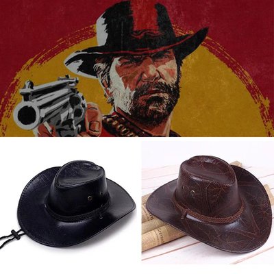 Game Red Dead Redemption 2 Cowboy Hat 西部牛仔帽騎士帽登山帽