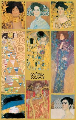 歐洲進口拼圖 PIA 繪畫 人物 名畫 Klimt 克林姆 集合畫作 1000片拼圖 554148