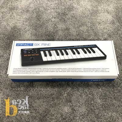 [反拍樂器]Nektar IMPACT GX MINI 25鍵 MIDI Keyboard