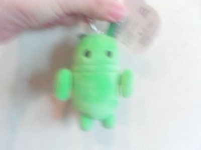 全新小綠人吊飾android