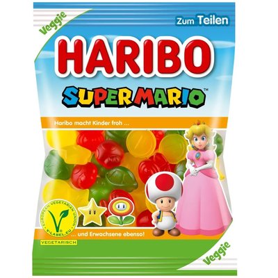 Haribo 哈利波::超級瑪利歐::超級瑪力歐::軟糖::175g::台灣現貨