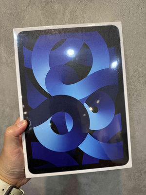 全新未拆 M1 iPad Air5 10.9" LTE插卡版 64G 藍色 公司貨 只要18900 !!!