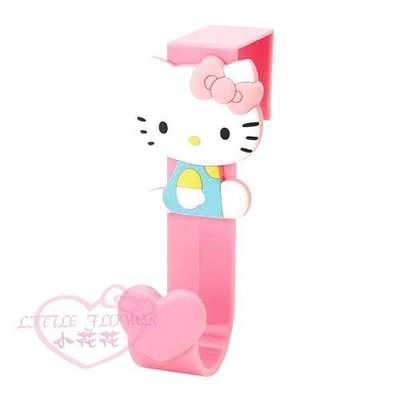 ♥小公主日本精品♥Hello Kitty粉色坐姿愛心造型門板掛勾掛架衣帽架收納架置物架33079806