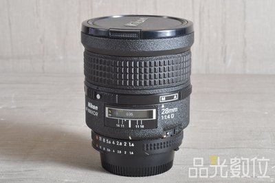 【品光數位】寄賣品 Nikon Nikkor AF 28mm F1.4 D 百變妖 ASPH 非球面 #CX0008A
