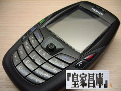 『皇家昌庫』NOKIA 6600 芬蘭機 限量黑色庫存機 S60智慧型手機 盒裝只要3500元