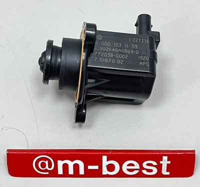 BENZ W166 X166 GLS M276 12- 渦輪增壓器控制器 電磁閥 渦輪進氣洩壓閥 0001531859