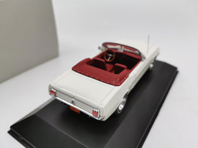 【熱賣精選】汽車模型 車模 收藏模型Premium X 1/43 福特野馬 Musang 1965 合金敞篷模型起疹