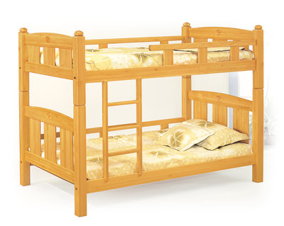 ☆[新荷傢俱] T 365☆雲檜3.5尺雙層床 單人床 雙層床