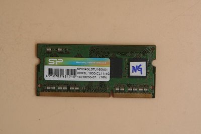 廣穎電通 DDR3 1600 4G 故障、報帳用