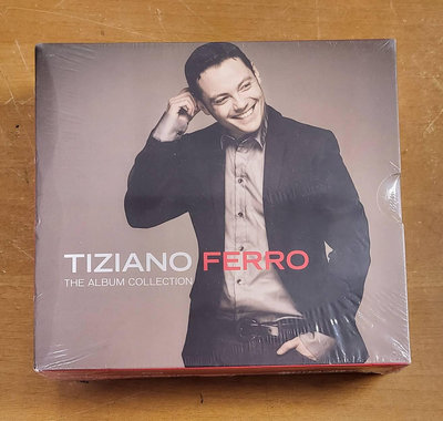 4CD 全新未拆 絕版品 Tiziano Ferro _ The Album Collection 提杰安若費洛 專輯套裝