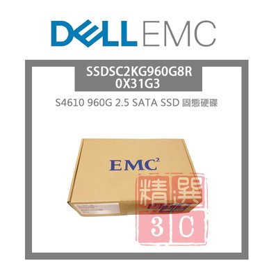 DELL Intel S4610 960G 2.5 SATA SSD 0X31G3 SSDSC2KG960G8R固態硬碟