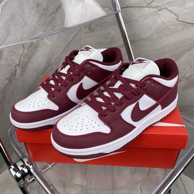 NIKE W DUNK LOW BORDEAUX TEAM RED 白酒紅 休閒鞋 DD1503-108