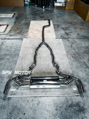 【SPY MOTOR】BMW G06 X6 40I JHG中尾段閥門排氣管