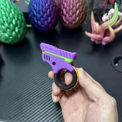 【阿祖SE】版3D打印磁吸+棘輪復合型解壓推牌edc玩具網紅
