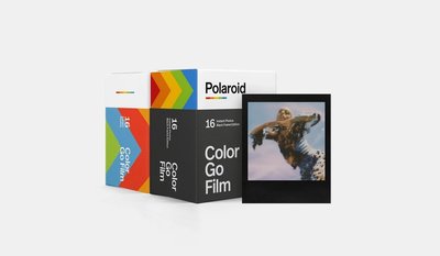 現貨 Polaroid 寶麗萊 拍立得相機 拍立得底片 polaroid go 專用底片 彩色白框 彩色黑框