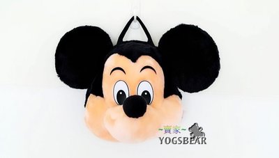 【YOGSBEAR】特價出清 正版授權 迪士尼 Disney 米奇 後背包 抱枕 絨毛玩偶