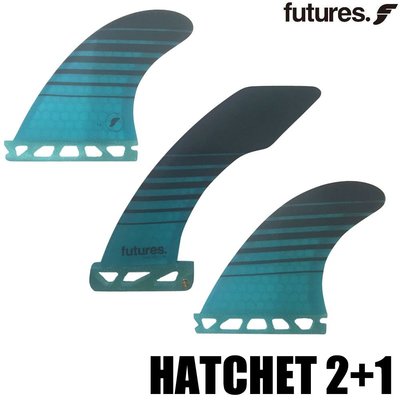 衝浪板舵 Futures Hatchet 2+1, 5.94"