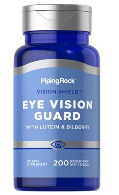 【Piping Rock】現貨 Eye Vision Guard 葉黃素 山桑子粹取物 玉米黃素 游離性 200顆
