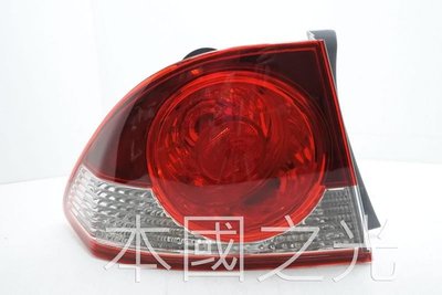 oo本國之光oo 全新 HONDA 本田 06 07 08 八代喜美 CIVIC K12 原廠型紅白 尾燈 一顆900