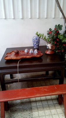 hinoki檜木老方桌