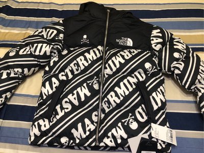 MASTERMIND X THE NORTH FACE 羽絨外套 白 2018 tnf size:S 全新台灣公司貨