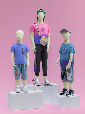 模特 童裝店軟體兒童模特道具全身假人模特架嬰兒男女小孩服裝店展示架~定金-有意請咨詢