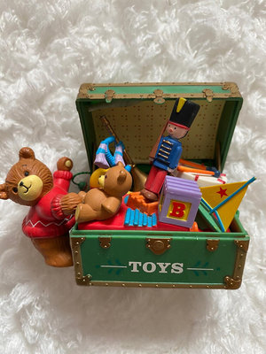 賀曼寶enesco寶箱1988小熊玩具禮物裝飾ob11模型古