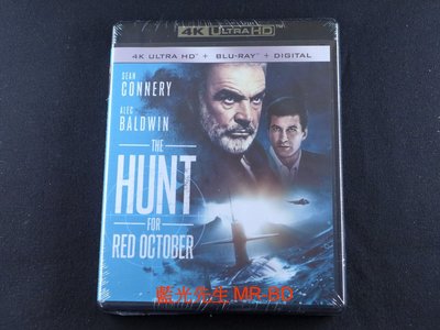 [藍光先生UHD] 獵殺紅色十月 UHD+BD 雙碟限定版 The Hunt For Red October