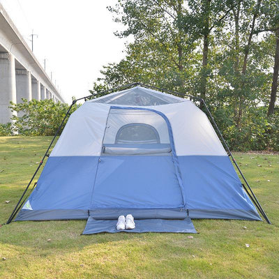 帳篷 戶外自動帳篷防雨野外露營速開6人野營帳篷