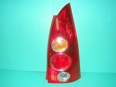 小傑車燈--全新 馬自達 MAZDA PREMACY 紅黃 晶鑽 後燈 尾燈 一顆1400