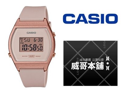 【威哥本舖】Casio台灣原廠公司貨 LW-204-4A 酒桶型復古電子錶 LW-204