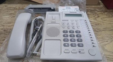 國際牌公司貨TES824電話總機 含來電顯示卡 KXT7730公司貨電話機5台 17500