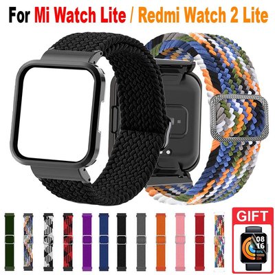 Redmi 手錶 2 Lite 尼龍錶帶 小米手錶超值版 錶帶 Redmi Watch 2 Lite 手錶帶 日字扣腕帶