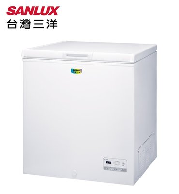 SANLUX 台灣三洋 【SCF-148GE】 148公升 節能款 可急速冷凍 電子式控溫 上掀式 冷凍櫃