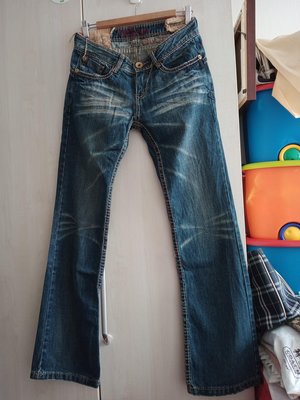 香港潮牌二手收藏TOUGH JEANS MITH經典牛仔褲（ 27 ）原價6980