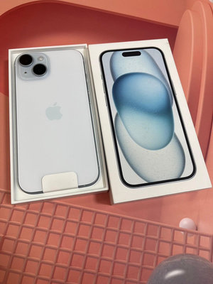 🎈已拆封未啟用🎈螢幕6.7吋🍎 Apple iPhone 15Plus 128G🍎藍色台灣公司貨🔥蘋果原廠保固