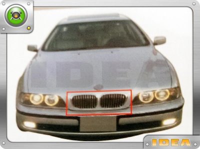 泰山美研社8098 BMW 寶馬 E39 01 全新 亮黑色 大鼻頭 水箱罩