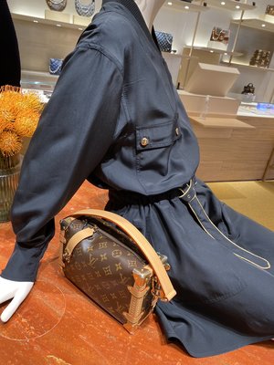 原單a貨Louis Vuitton M46358 side trunk pm 手袋手提包老花尺寸： 21x14x6cm - LuxuryGZ