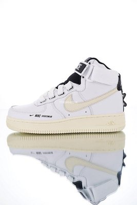 Nike Air Force 1 High Sportswear High “米白黑”百搭 經典 高筒 休閒運動籃球鞋 AJ7311-100 男女鞋