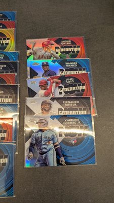 2022 topps chrome update 鉻版 Generation Now 特卡一套(含大谷翔平)