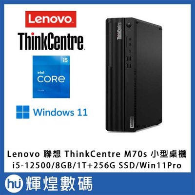 Lenovo 聯想 ThinkCentre M70S 小型桌機 i5-12500/8G/256G SSD+1T/W11P