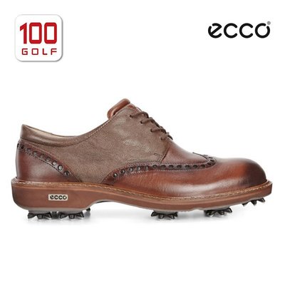 ECCO愛步高爾夫球鞋 男子LUX奢華系列高爾夫鞋新品GOLF男鞋子