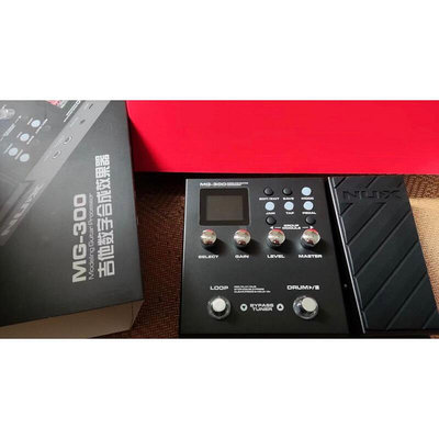 NUX MG300 綜合 效果器 音箱模擬 數位錄音 綜效 電吉他效果器 貝斯效果器 原廠公司貨
