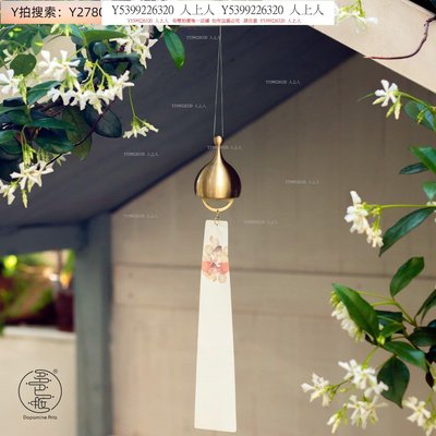 日式風鈴多巴胺風鈴精靈樂樂日式可愛小巧花園庭院家居裝飾掛件冥想治愈鐺