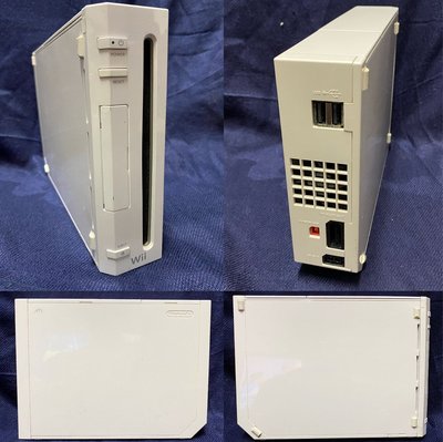 Nintendo 任天堂 Wii RVL-001(JPN) 單主機（無改機） 光碟無法讀取、會當機，需維修處理 零件機 故障機