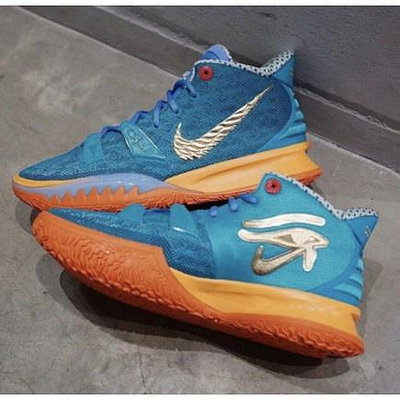 Concepts x Nike Kyrie 7 "Horus" EP藍橙 休閒鞋 CT1137-900