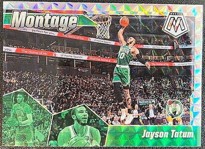 NBA 球員卡 Jayson Tatum 2019-20 Mosaic Montage Mosaic 亮面
