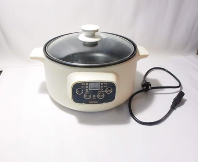 二手,尚珍品 火鍋,煮飯,煮粥,煎炒 22CM 多功能美食鍋/型號:MTS-10900B