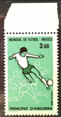 [QBo小賣場] 墨西哥 1986 足球 1枚 #4409