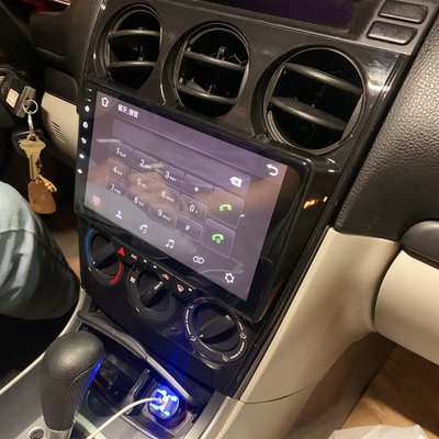 四核心 老 馬6 馬六 安卓機 2002-2008 車用多媒體 汽車影音 安卓大螢幕車機 GPS 導航 面板 汽車音響